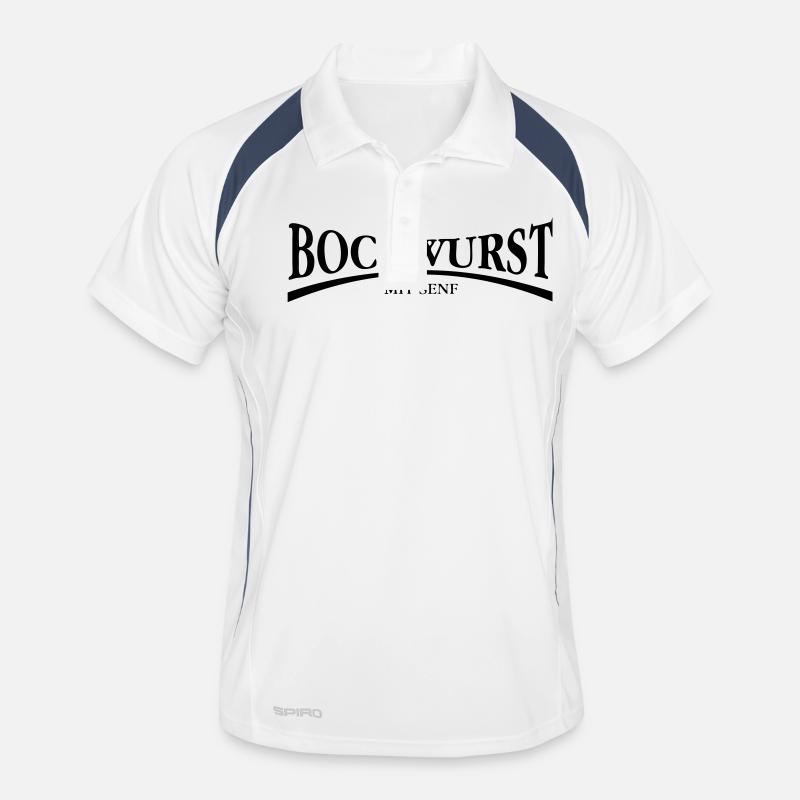 Bockwurst Männer Polo atmungsaktiv
