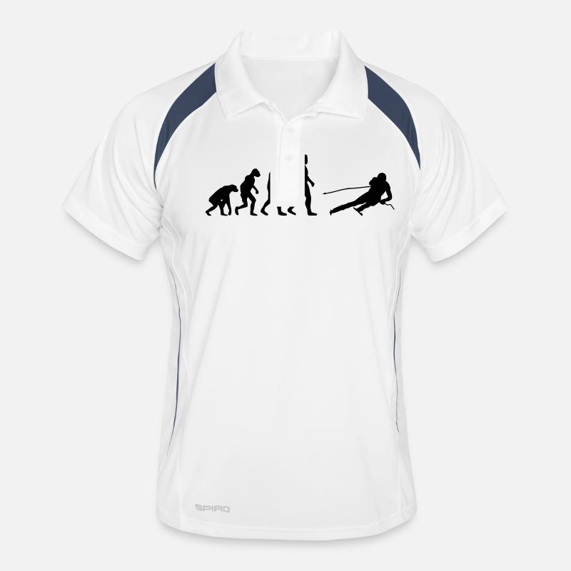 Evolution Alpine Ski Männer Polo atmungsaktiv