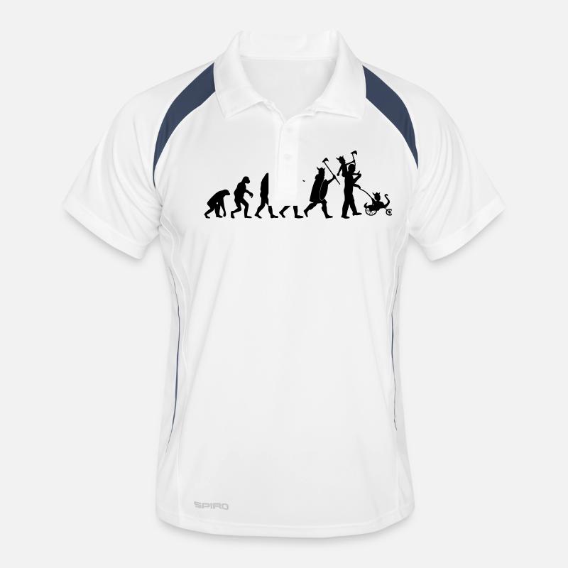 evolution daddy viking Polo respirant Homme