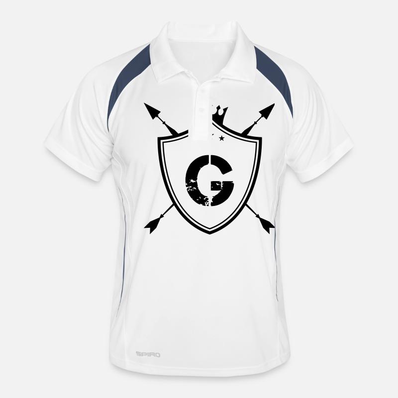 wappen g Männer Polo atmungsaktiv