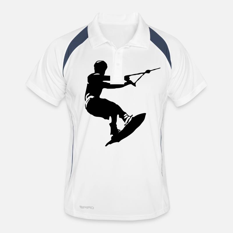 Wakeboarder Männer Polo atmungsaktiv