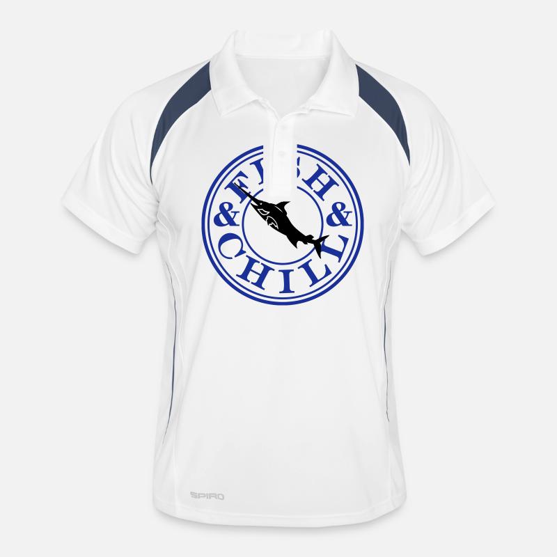 Schwertfisch / swordfish (1c) Men's Polo breathable