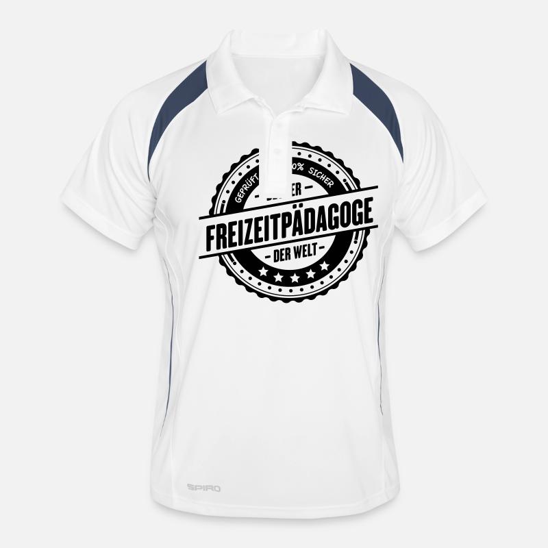 Bester Freizeitpädagoge Männer Polo atmungsaktiv