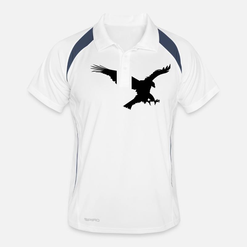 Adler anflug Männer Polo atmungsaktiv