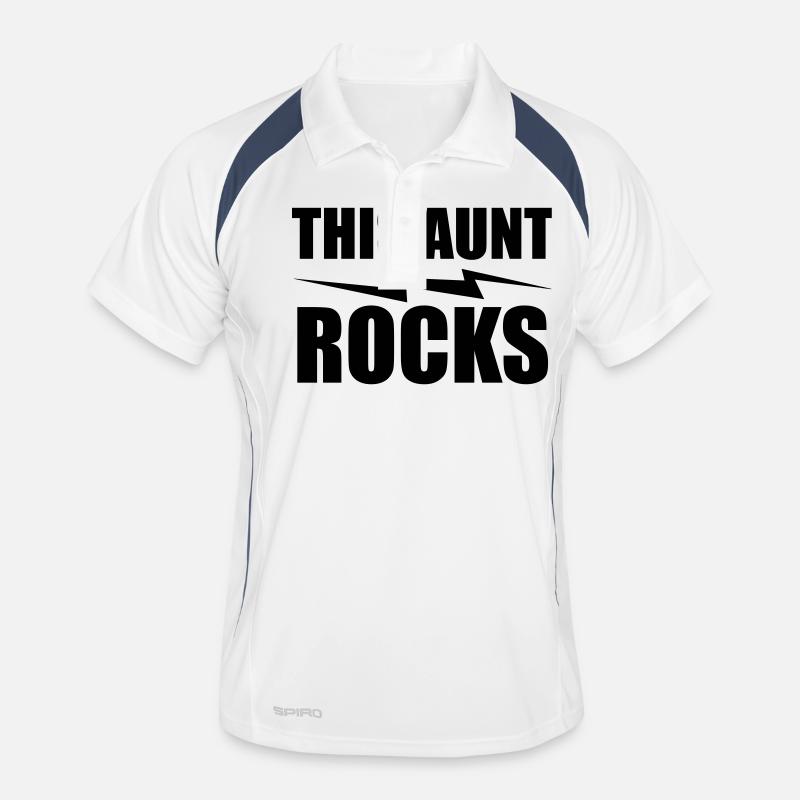 this aunt rocks Men's Polo breathable