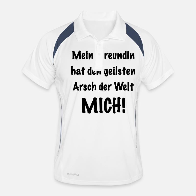 horny ass Men's Polo breathable