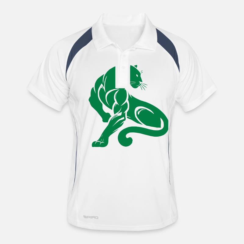 Panthère léopard Polo respirant Homme