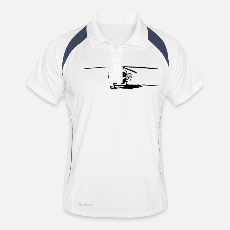 Land , helicopter Men's Polo breathable