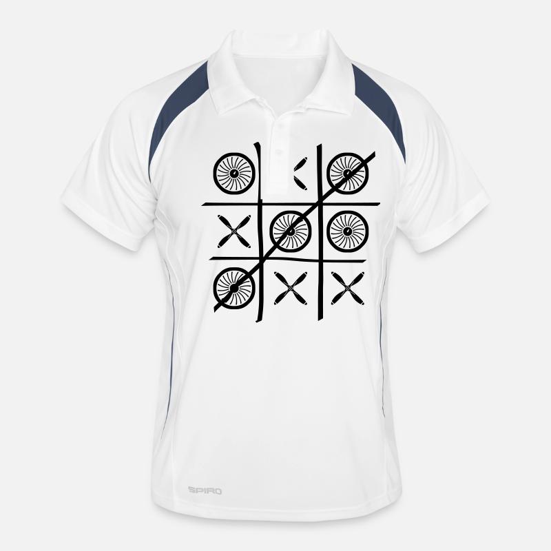 TicTacToe Männer Polo atmungsaktiv