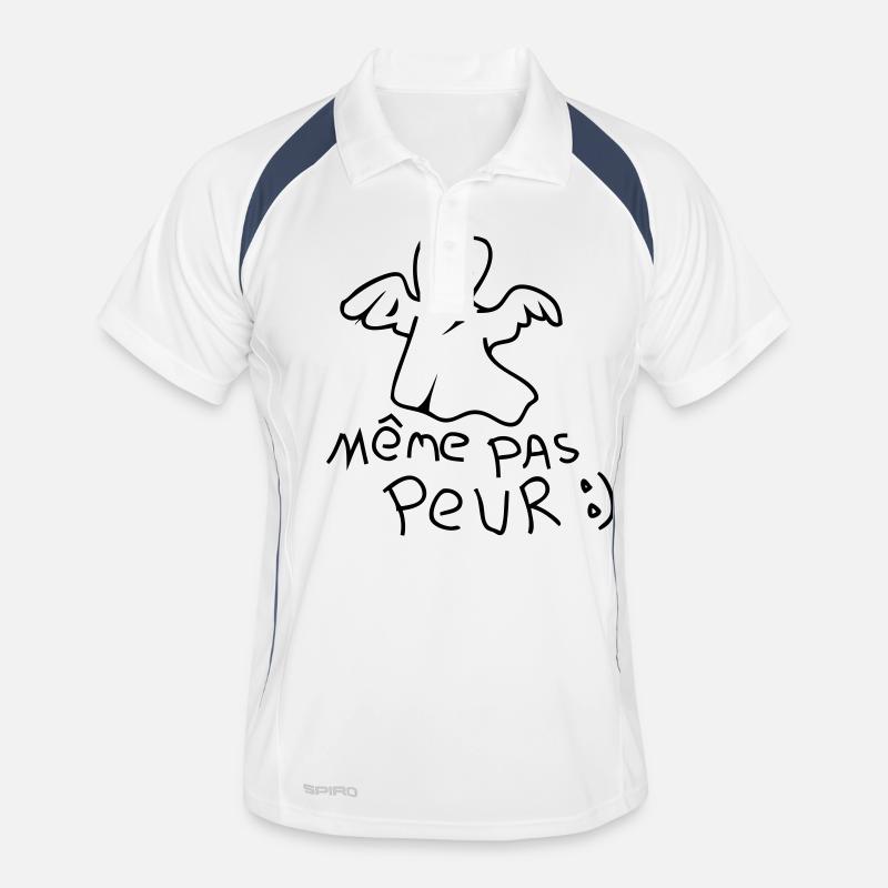 meme pas peur Polo respirant Homme