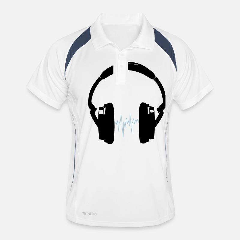 Kopfhörer Männer Polo atmungsaktiv