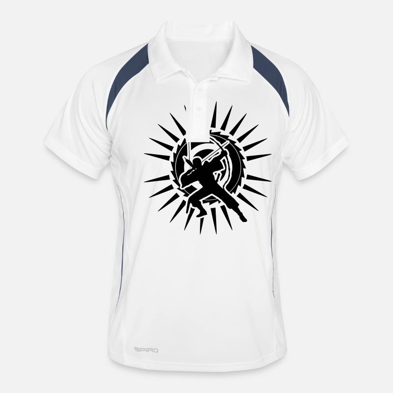 bogenschutze Polo respirant Homme