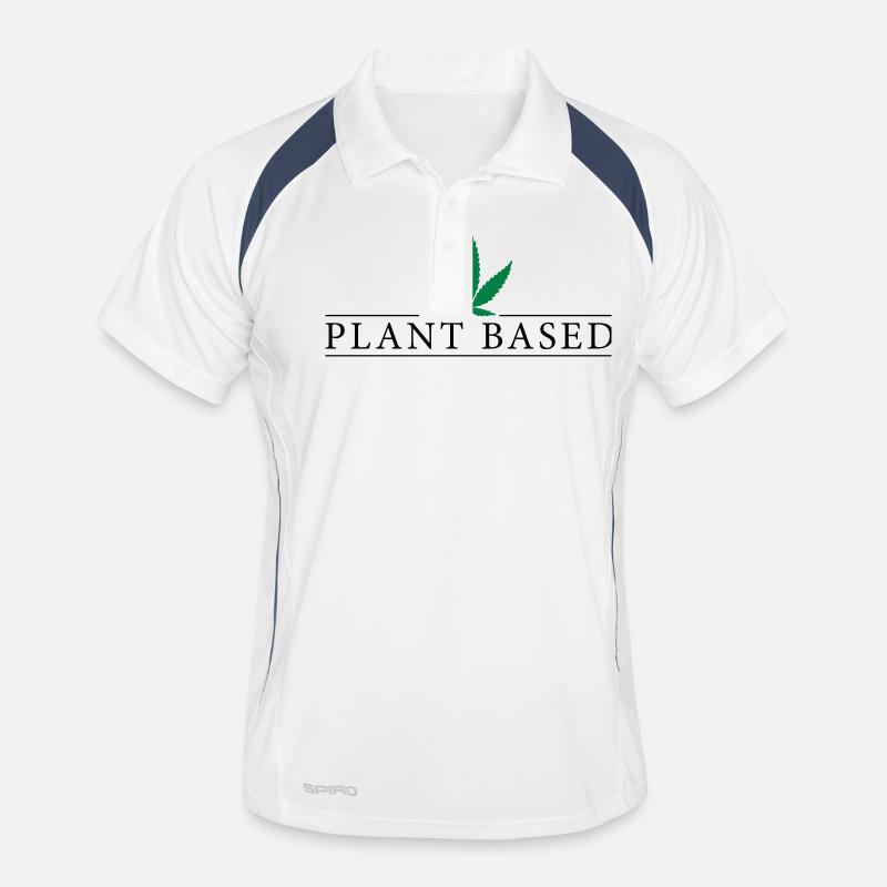 Plant Based Männer Polo atmungsaktiv
