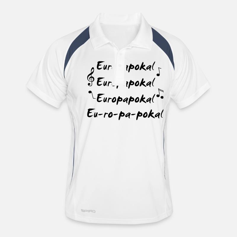 Monochrome Coupe d'Europe Polo respirant Homme