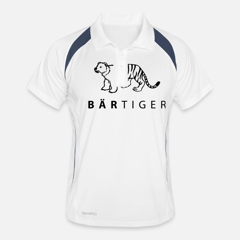 bearded Men's Polo breathable