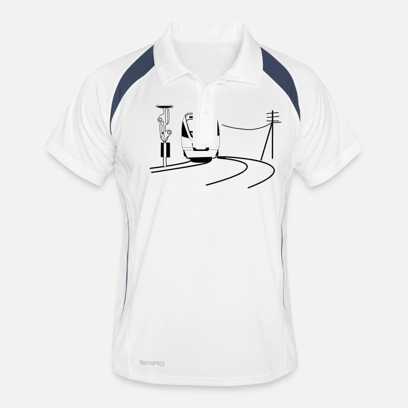 bahn Männer Polo atmungsaktiv