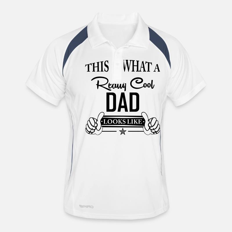 This Is What a Really Cool Dad... Men's Polo breathable