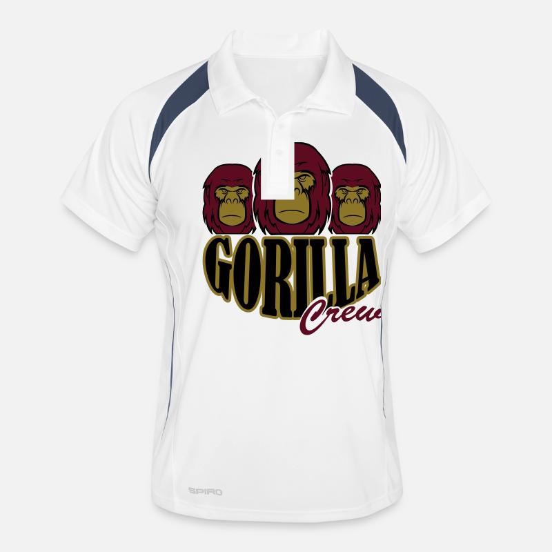 gorilla crew Männer Polo atmungsaktiv