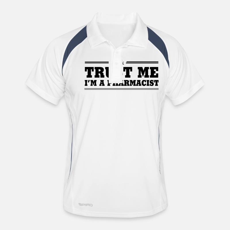 Trust Me I'm a Pharmacist Men's Polo breathable