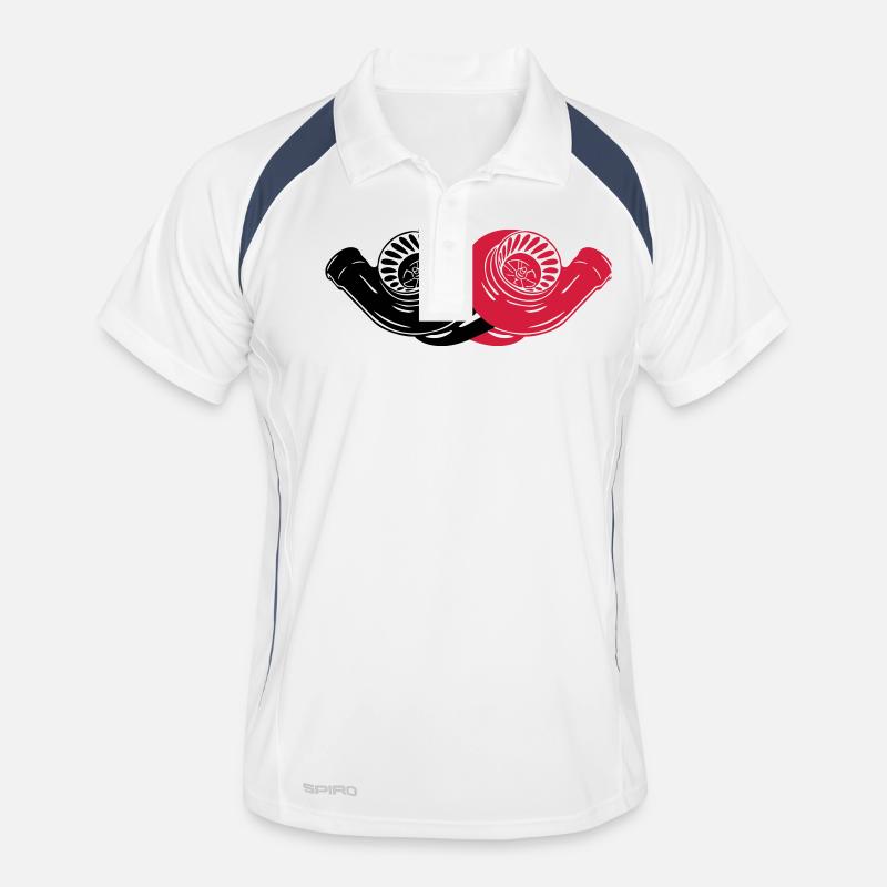 BiTURBO Männer Polo atmungsaktiv