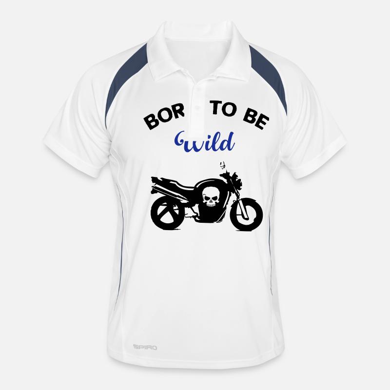 motocyclette Polo respirant Homme