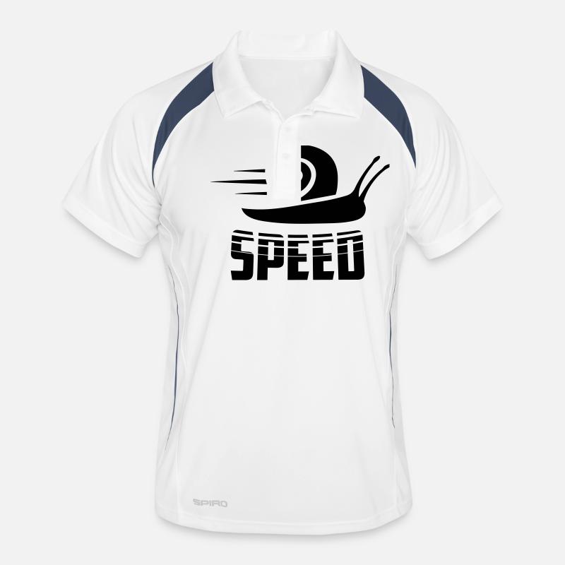 Snail Speed Men's Polo breathable
