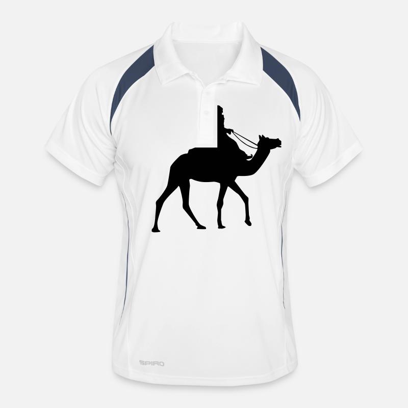 Beduine - Wüstendurchquerung Männer Polo atmungsaktiv