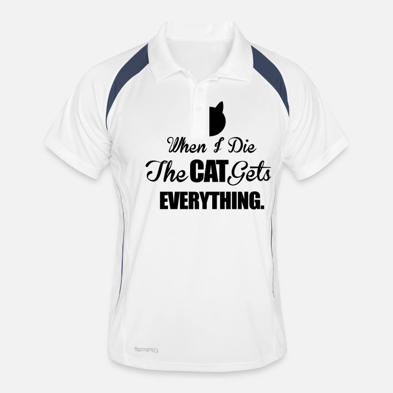 Cat Männer Polo atmungsaktiv