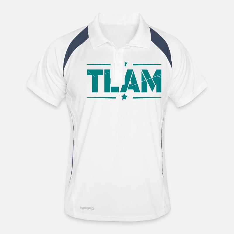 team 2 Männer Polo atmungsaktiv