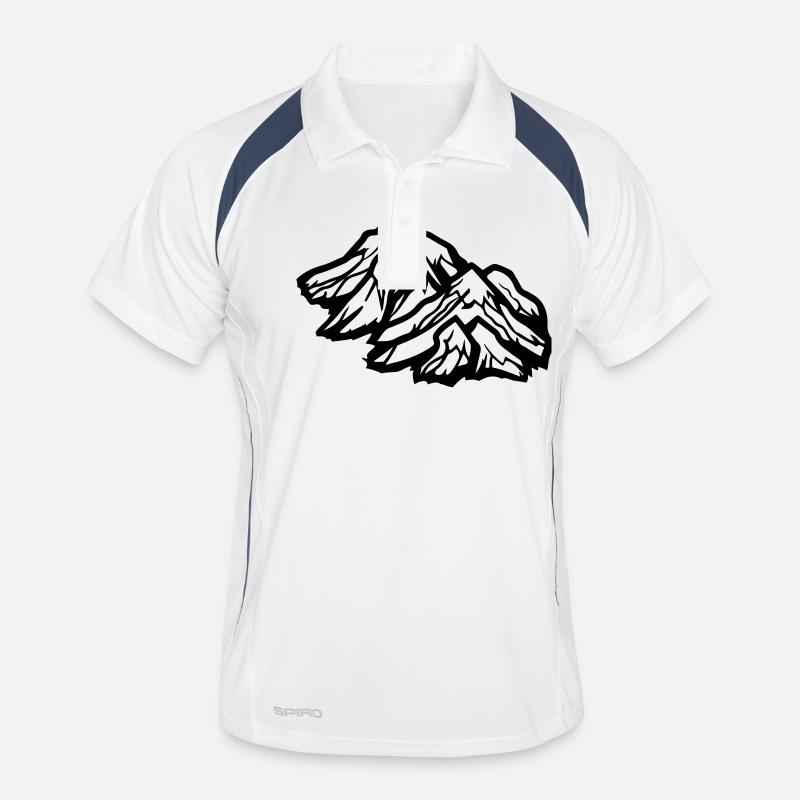 mountains Männer Polo atmungsaktiv