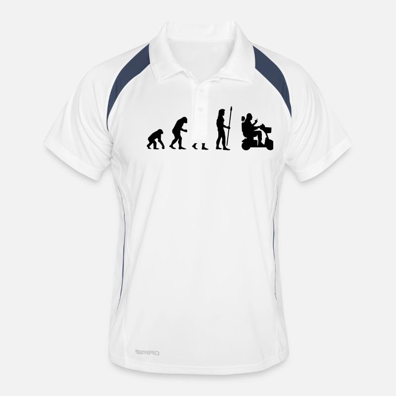 retraité Polo respirant Homme