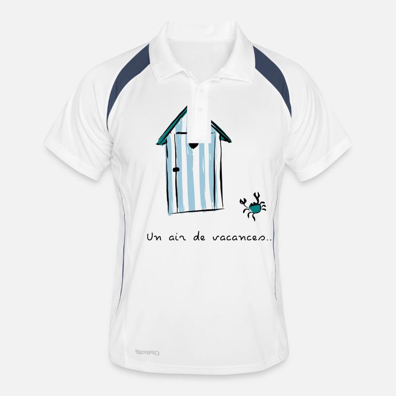 Cabine de plage Polo respirant Homme