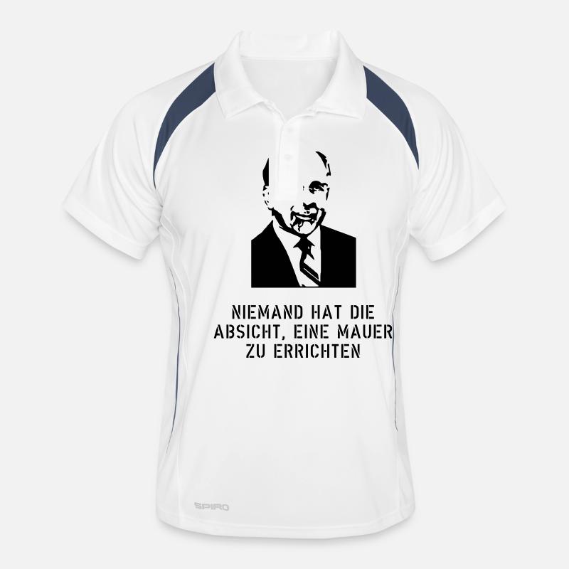 Walter Ulbricht Männer Polo atmungsaktiv