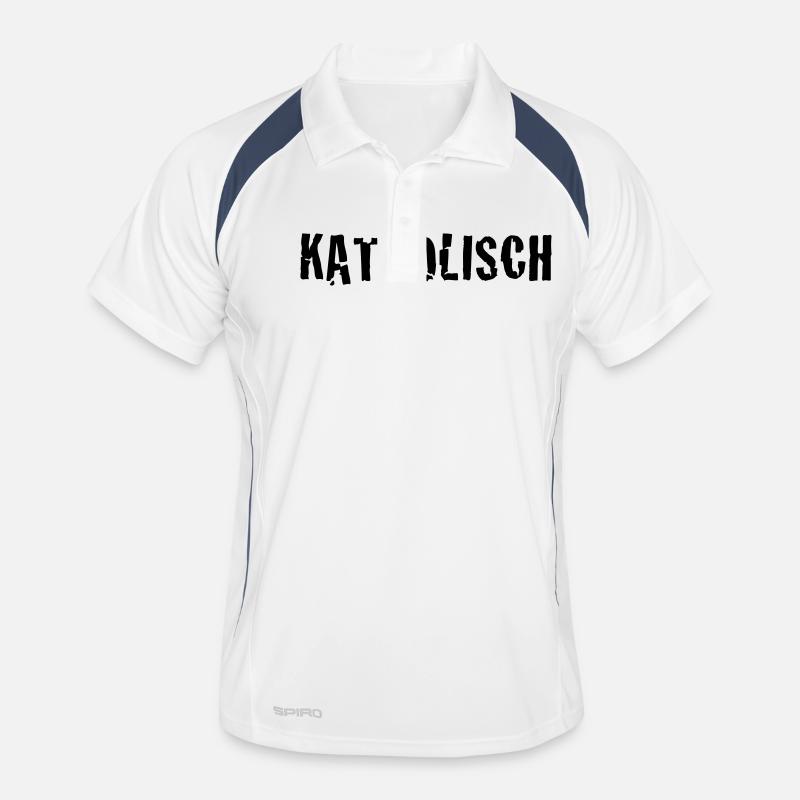 katholisch Männer Polo atmungsaktiv
