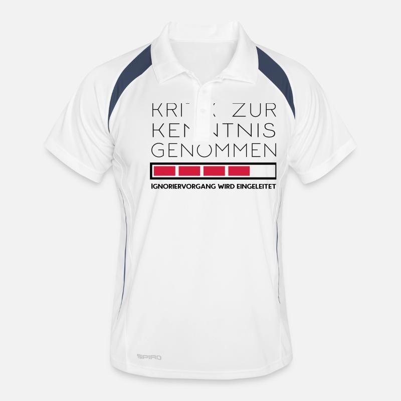 Nicht kritikfähig Männer Polo atmungsaktiv