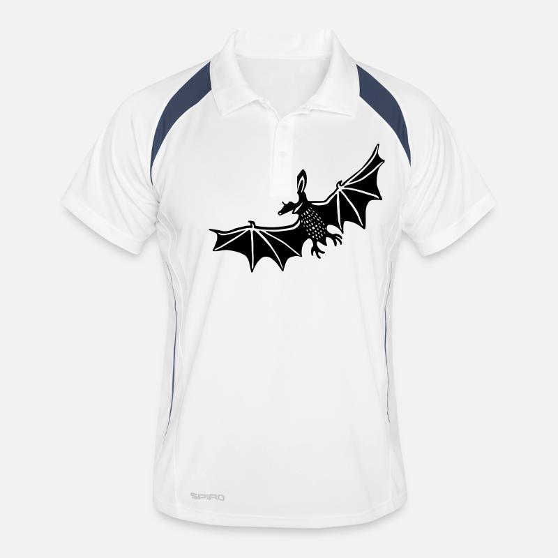 Fledermaus 3 Männer Polo atmungsaktiv