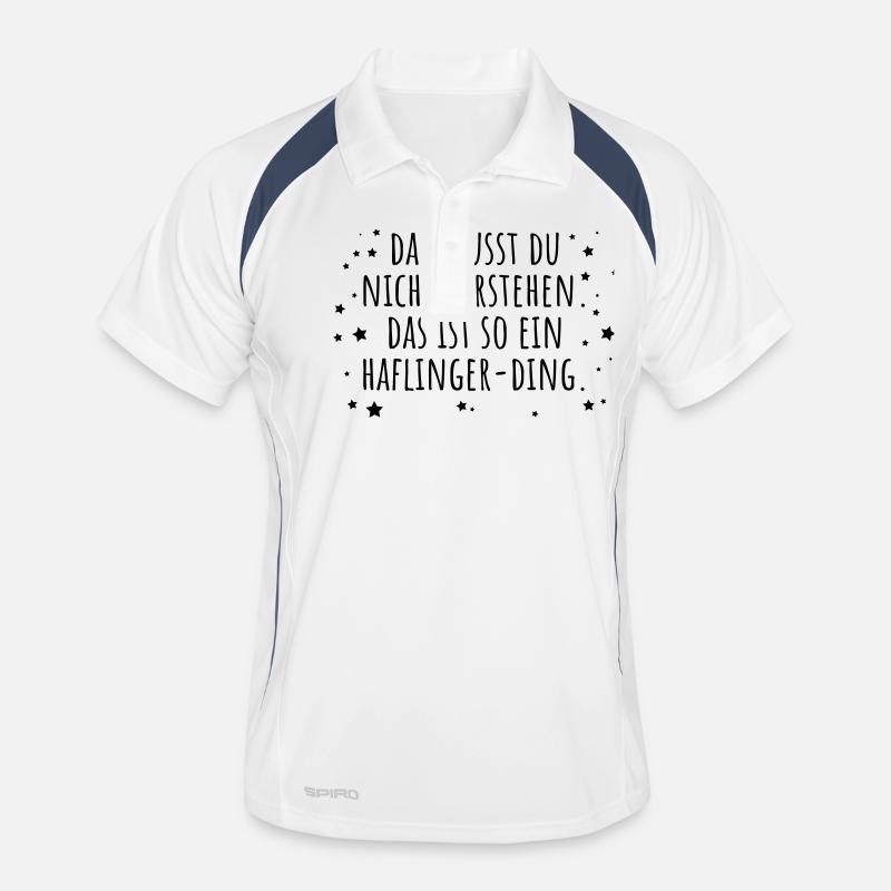 Haflinger-Ding Männer Polo atmungsaktiv