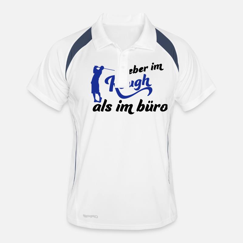 Golf Männer Polo atmungsaktiv