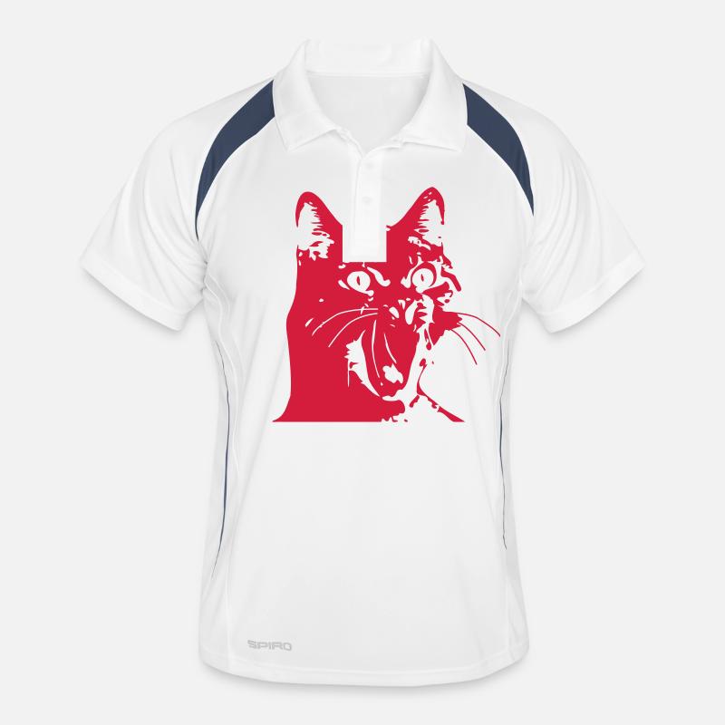Chat OMG! Polo respirant Homme