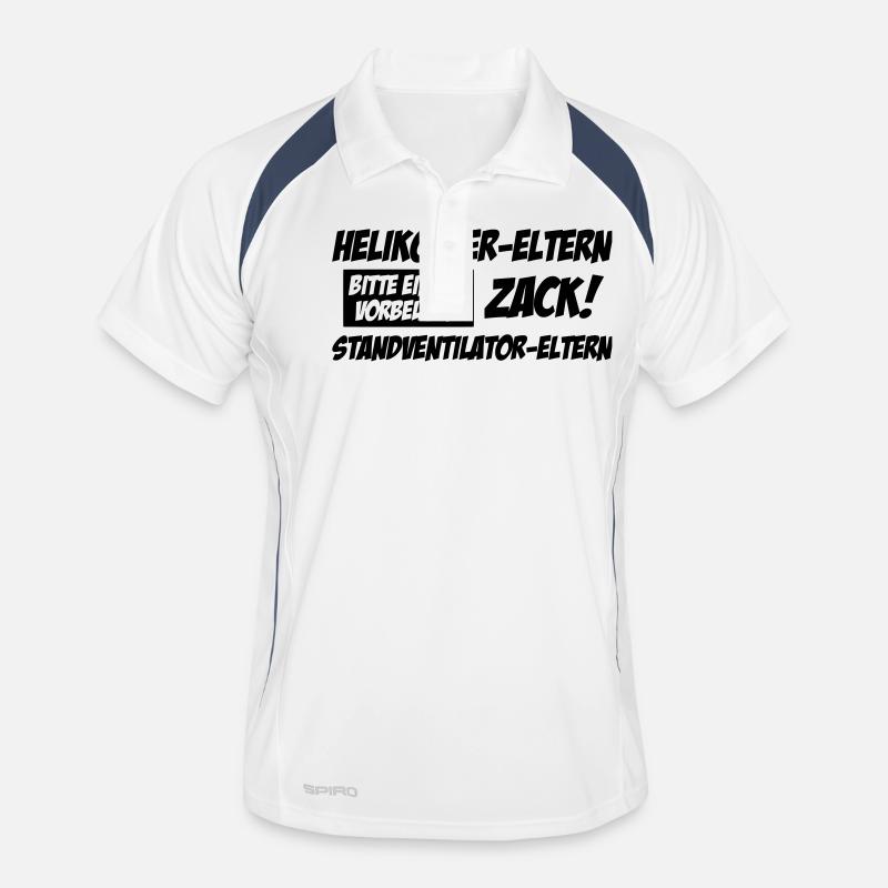 Helikopter-Eltern Männer Polo atmungsaktiv
