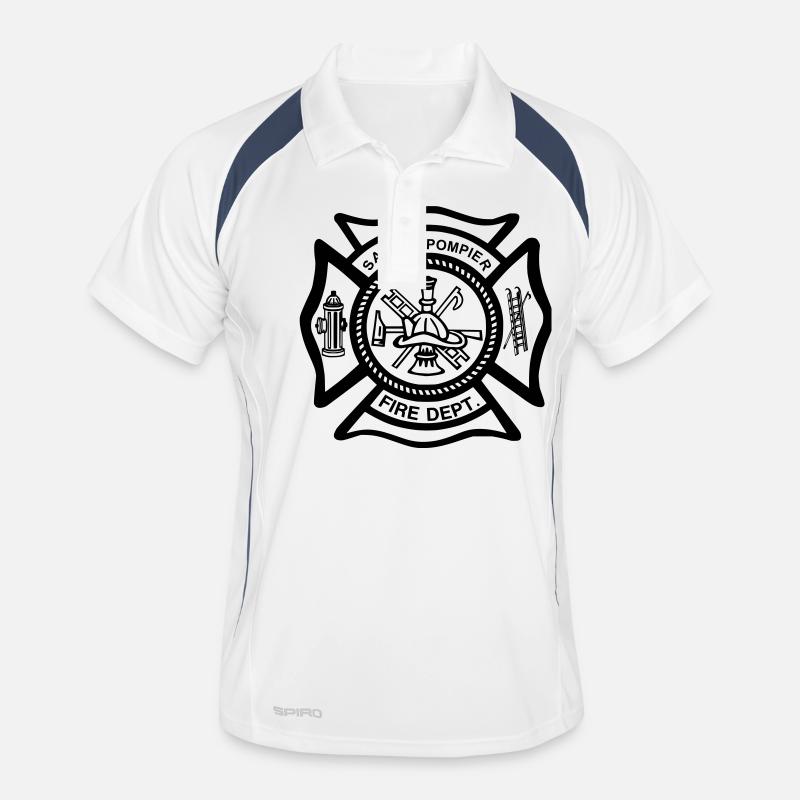 shield firefighter Men's Polo breathable