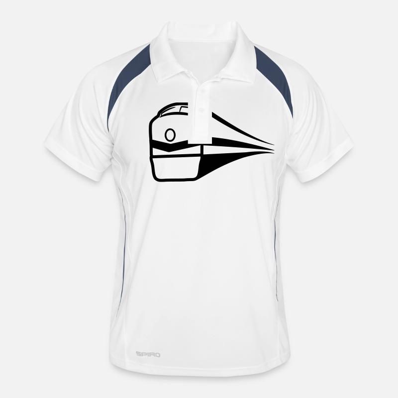 Chemin de fer train Polo respirant Homme