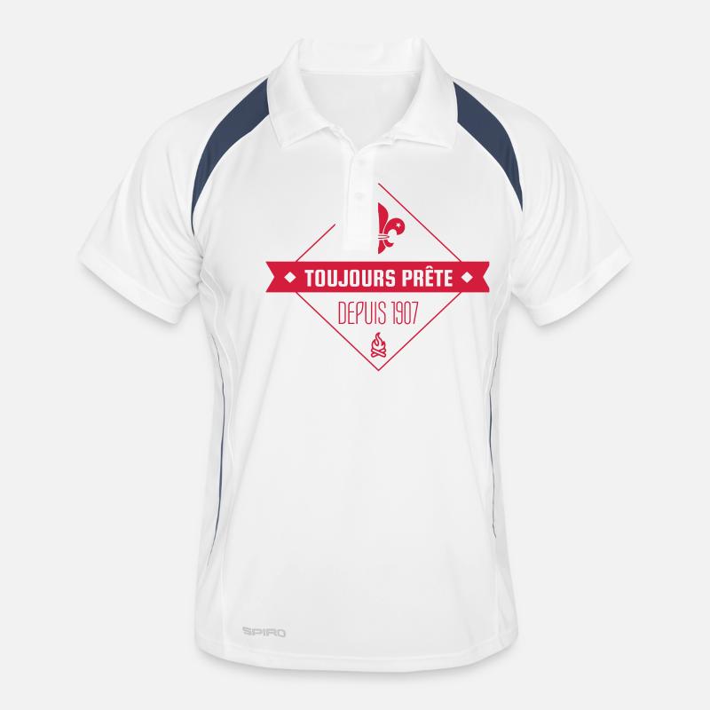 scout / scouting / scoutisme / guide Polo respirant Homme