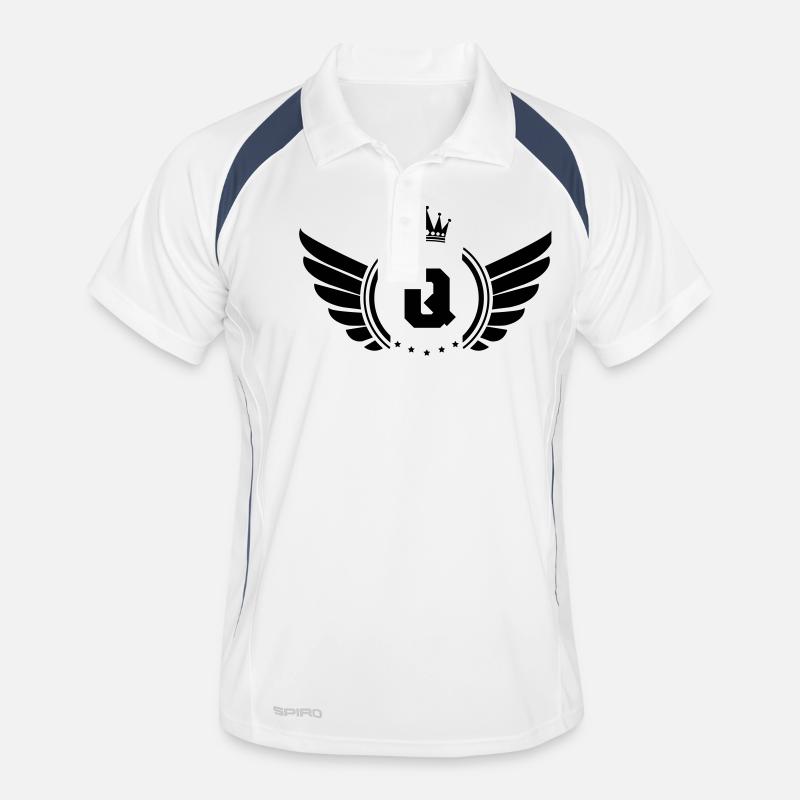 wappen Q Männer Polo atmungsaktiv