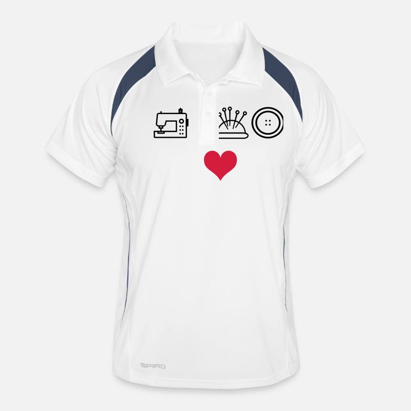 Nähen Männer Polo atmungsaktiv