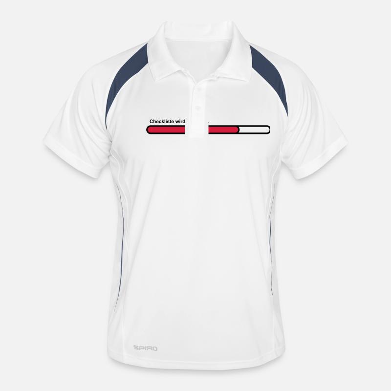checklist Men's Polo breathable