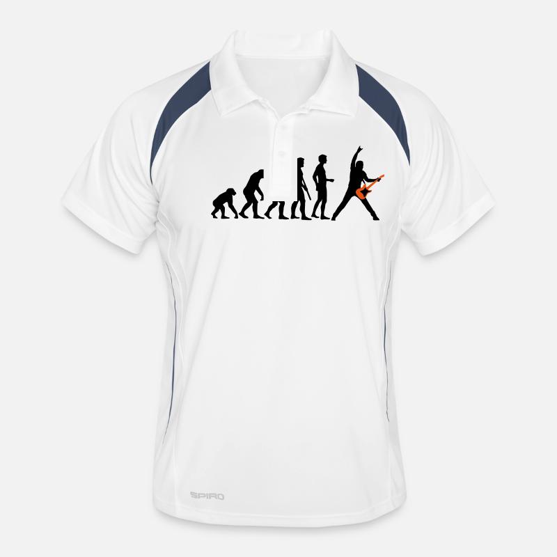 evolution_guitar_a Polo respirant Homme