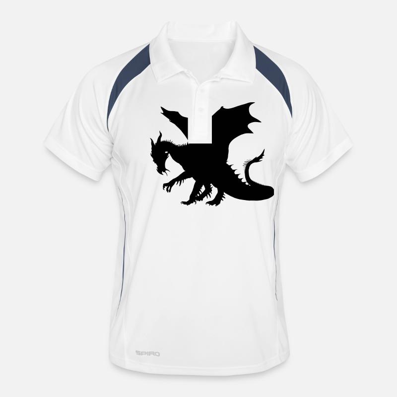 Drache Männer Polo atmungsaktiv