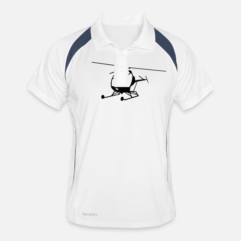 hélicoptère TH55 osage Polo respirant Homme