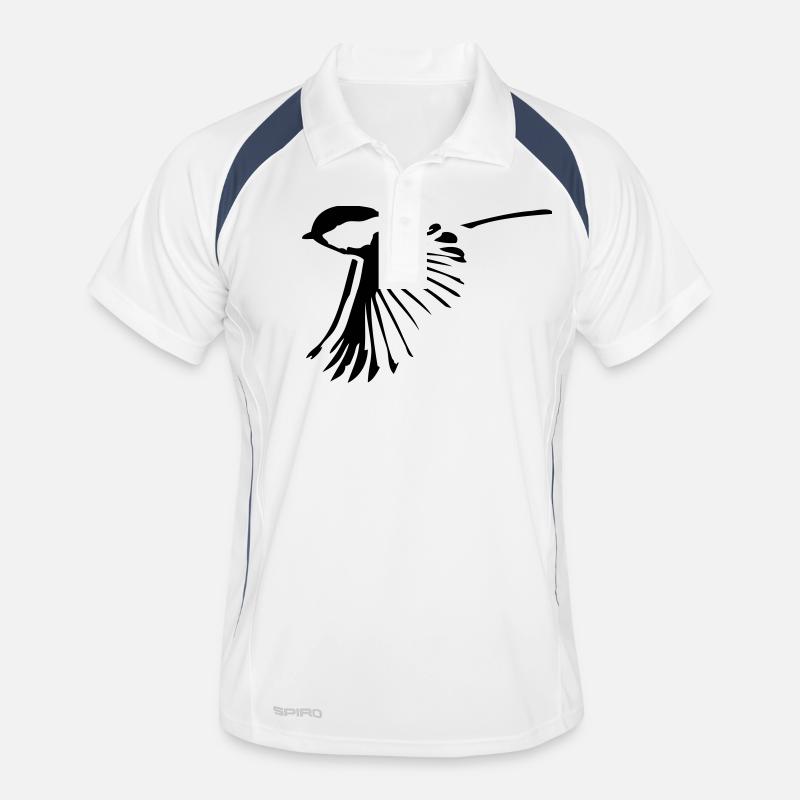 Vogel Männer Polo atmungsaktiv